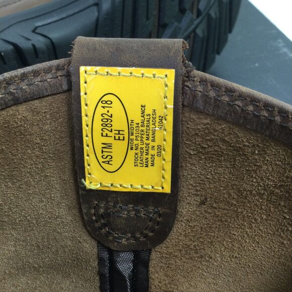 CAT Caterpillar P51034 Drawbar Pull-On Soft Toe Summer Brown Work Boots Shoes - Picture 12 of 12